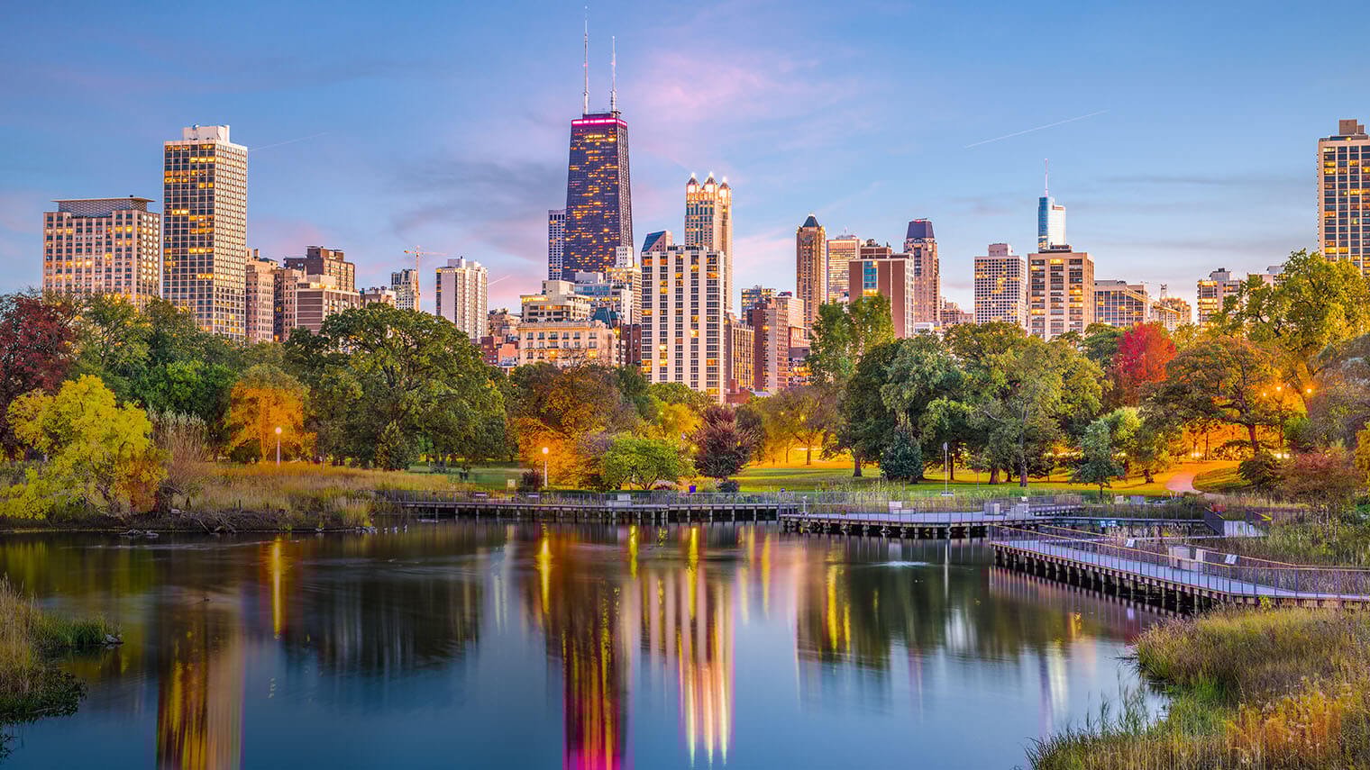 Chicago City Skyline