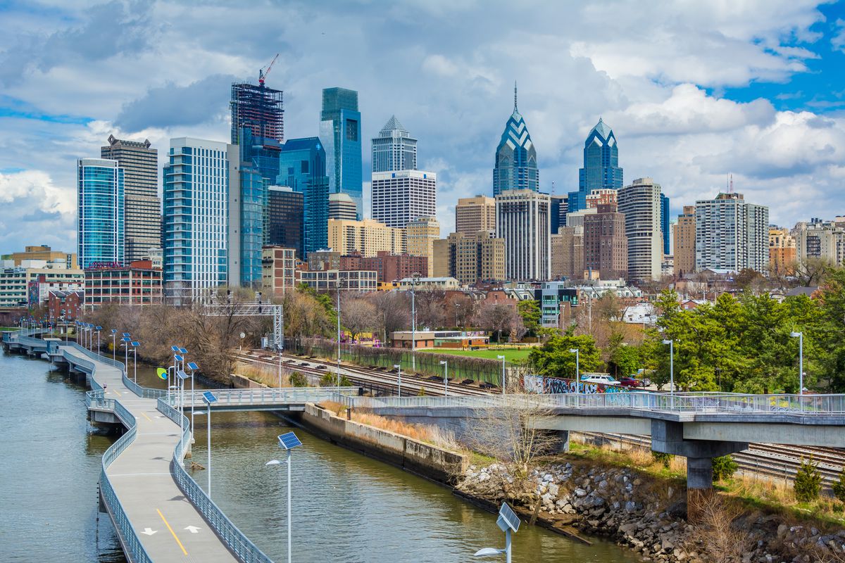 philadelphia City Skyline